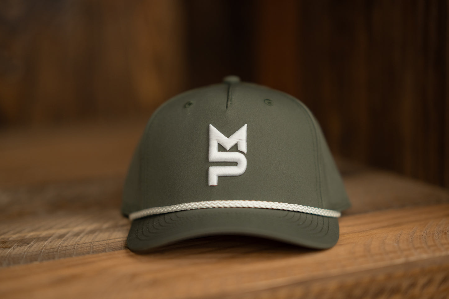 Green/White Rope MP Hat