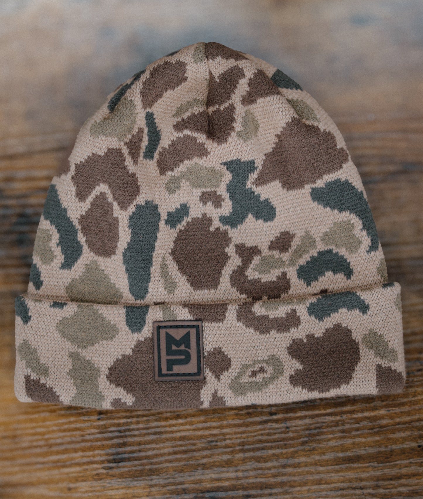 Brown Duck Camo Beanie