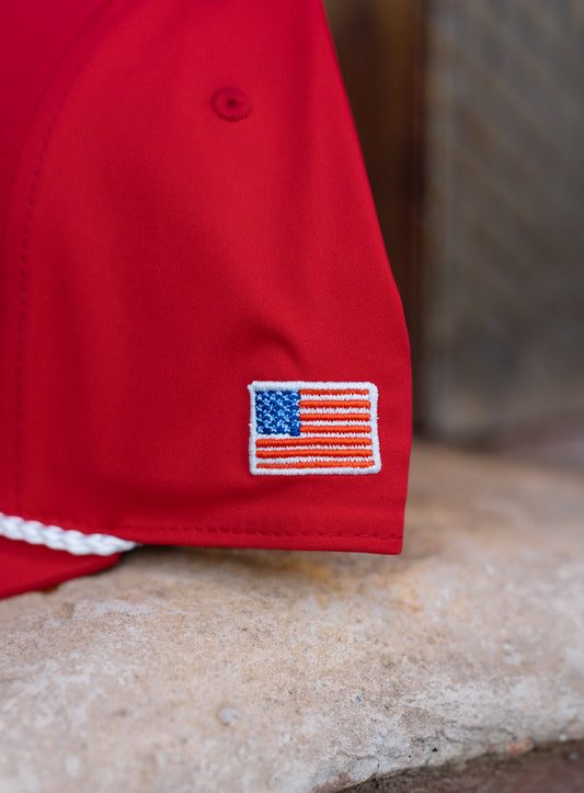 Red/White MP Hat