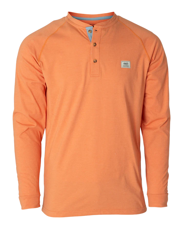 Banded Gulf Coast Henley : 2 Colors