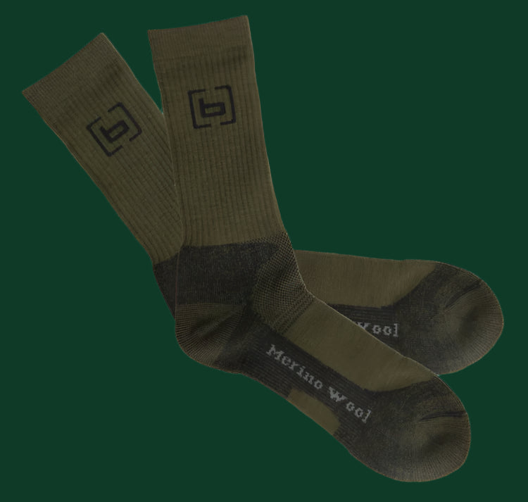 Midweight Wool Calf Socks