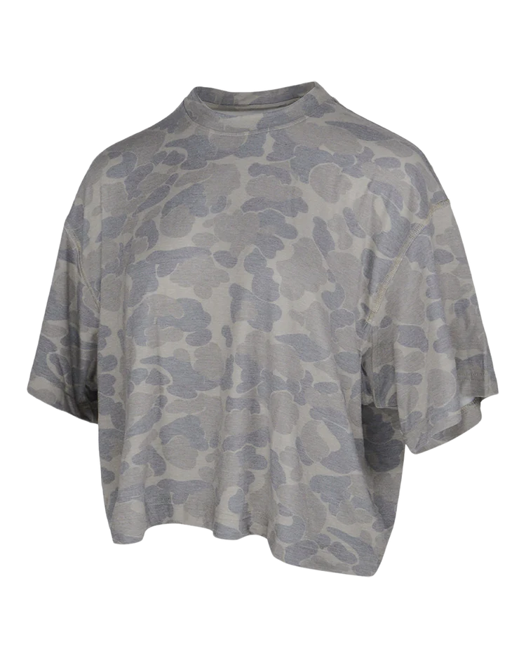 Boxy Camo Tee