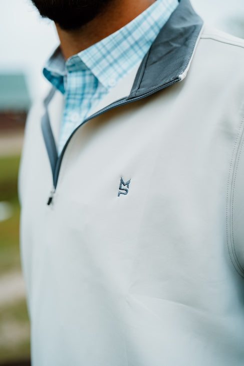 Stone & Charcoal 1/4 Zip Vest