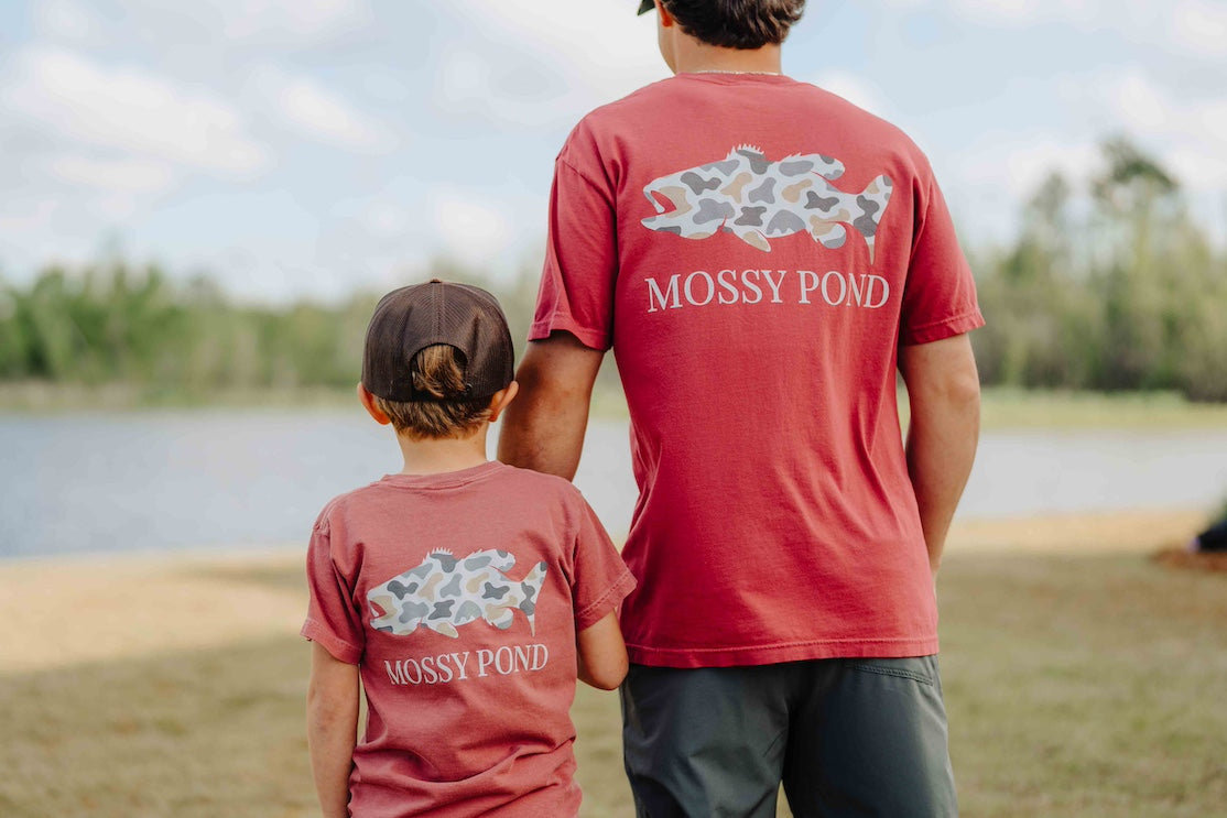 Red Camo Fish T-Shirt