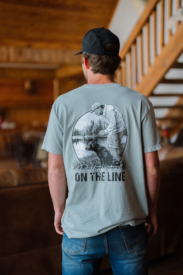 Putting It All On The Line Tee