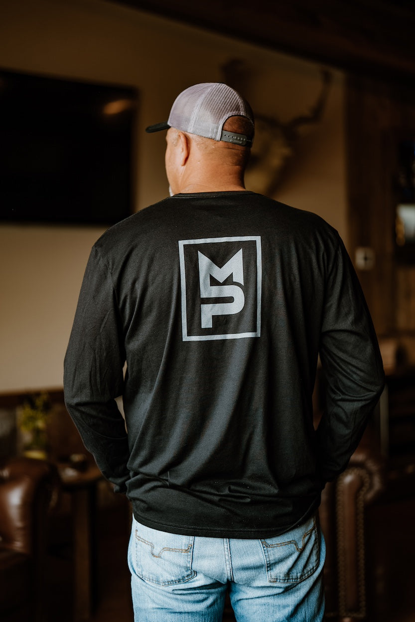 Black/Charcoal MP L/S T-Shirt
