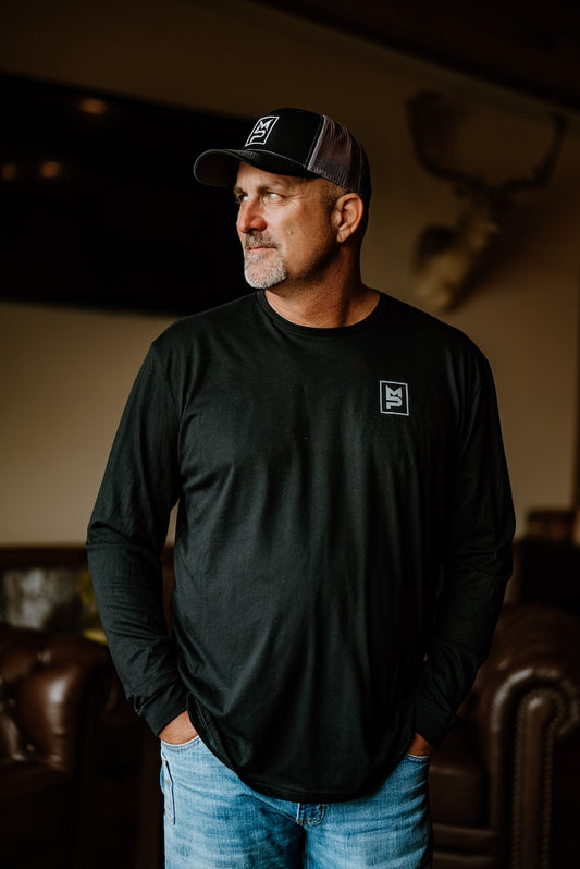 Black/Charcoal MP L/S T-Shirt