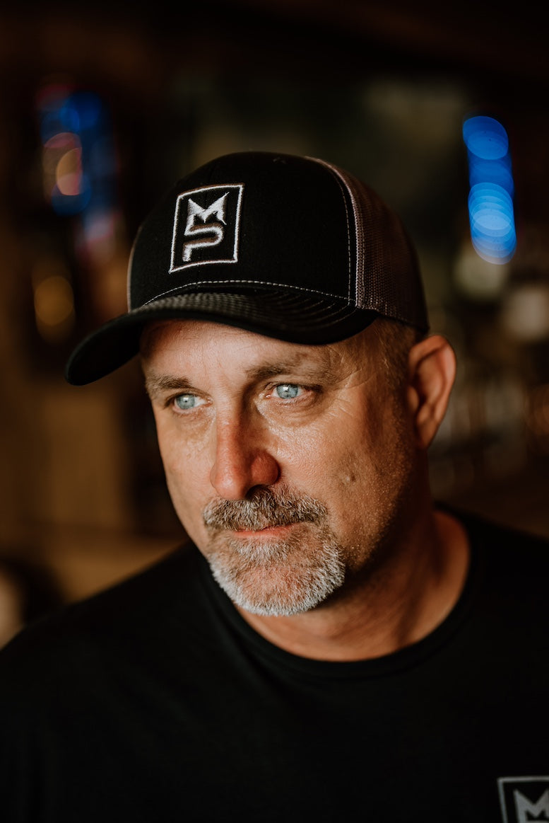 MP Logo Hat : Black/Charcoal