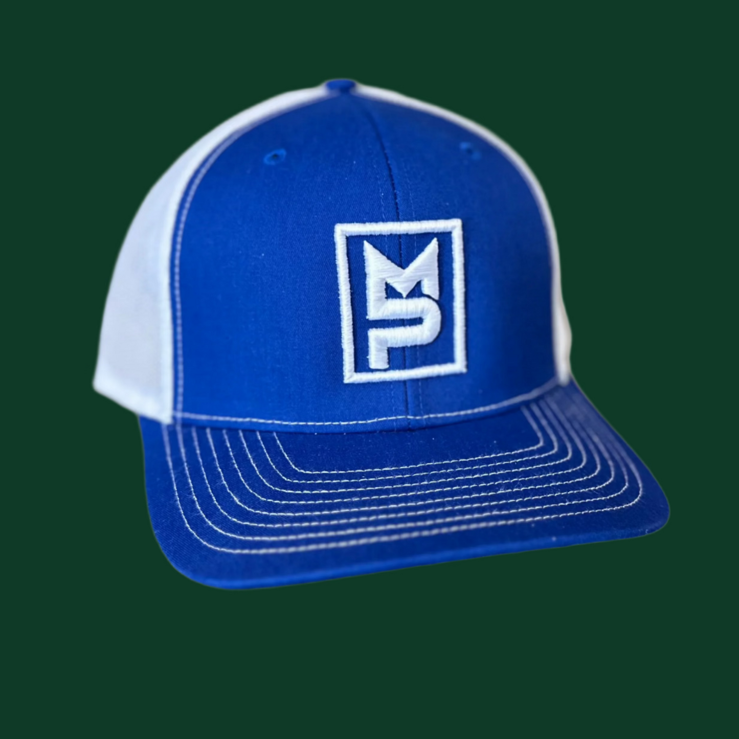 MP Logo Hat : Royal/White