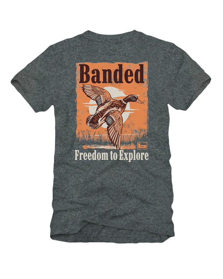 Banded Flying Mallard Short Sleeve Tee