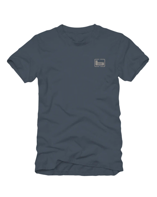 Banded Distressed Flying Duck Short Sleeve Tee