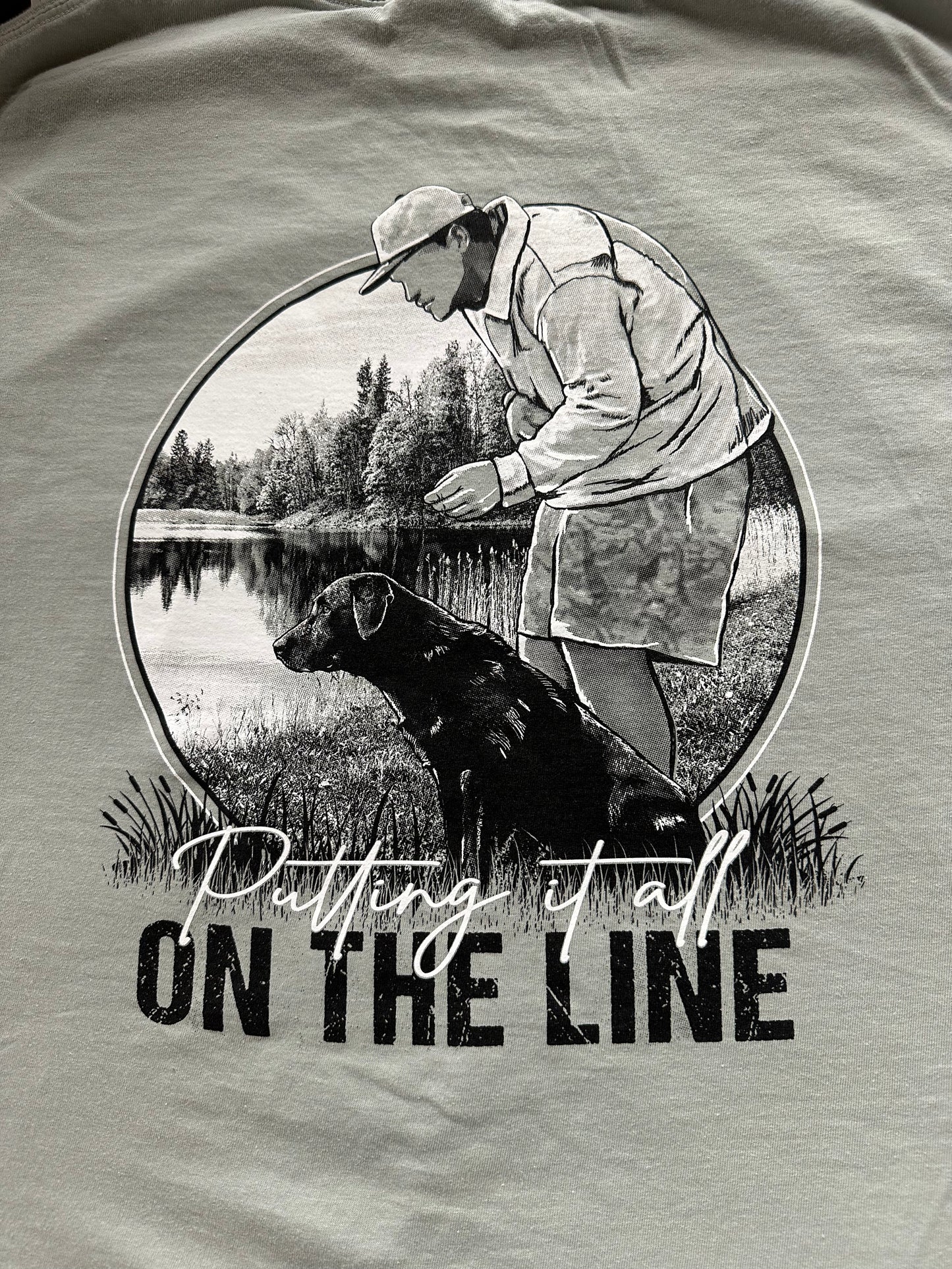Putting It All On The Line Tee