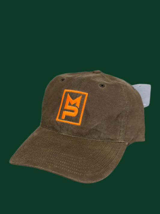 MP Brown Waxed Canvas Hat
