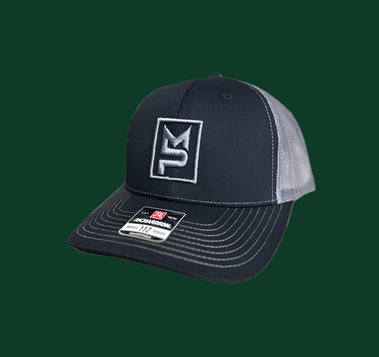 MP Logo Hat : Black/Charcoal