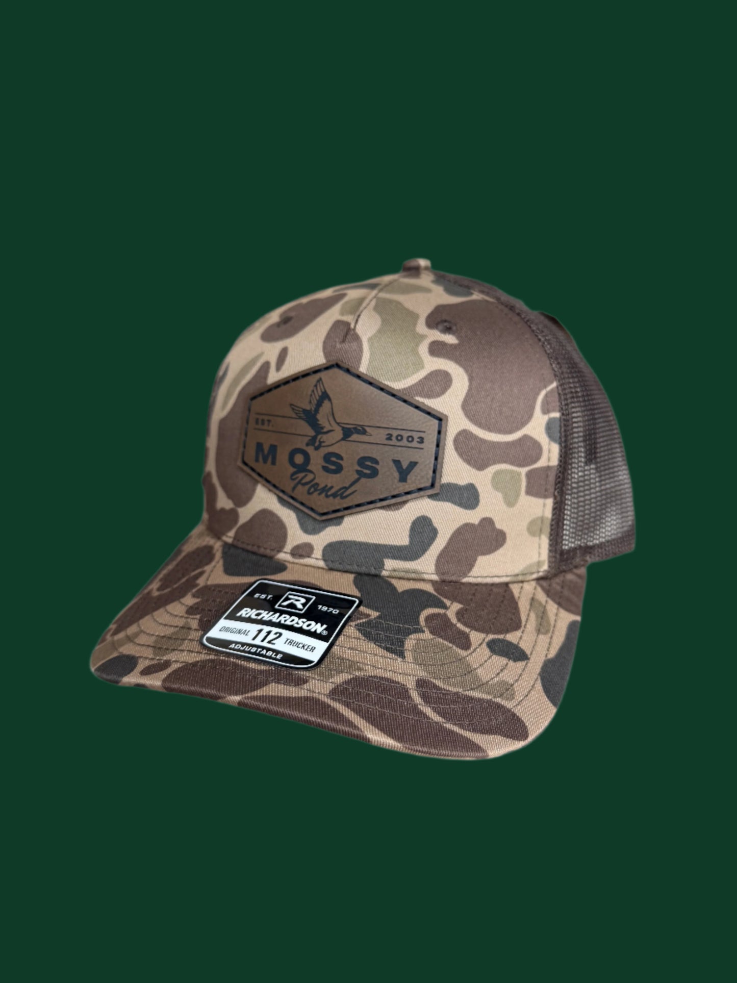 Brown Duck Camo Patch Hat