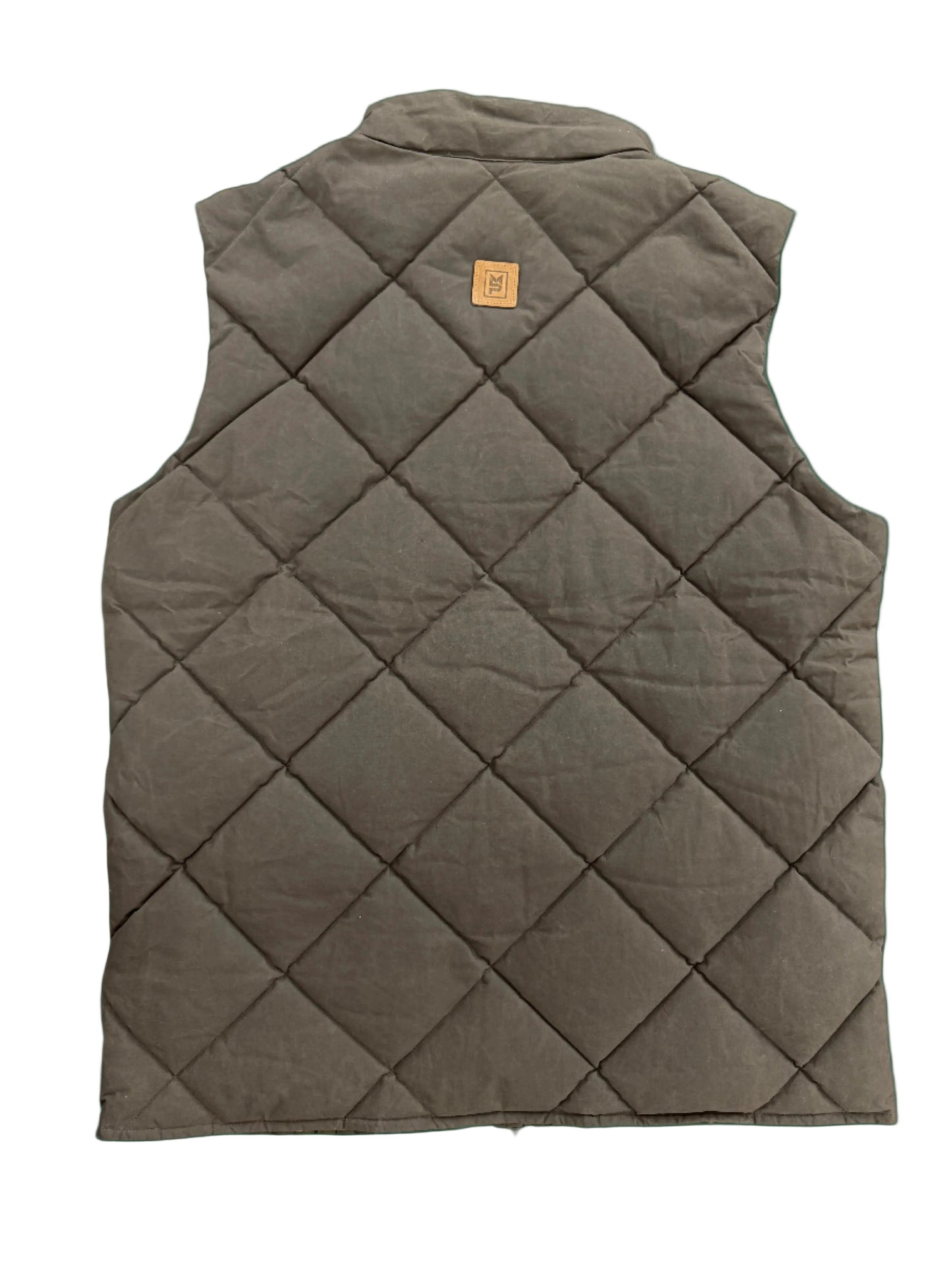 Arthur Quilted Waxed Down Vest