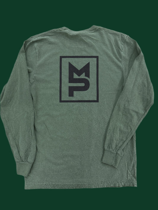 Green/Black MP L/S T-Shirt