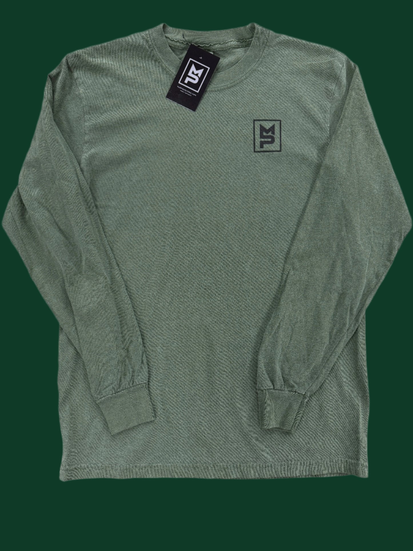 Green/Black MP L/S T-Shirt