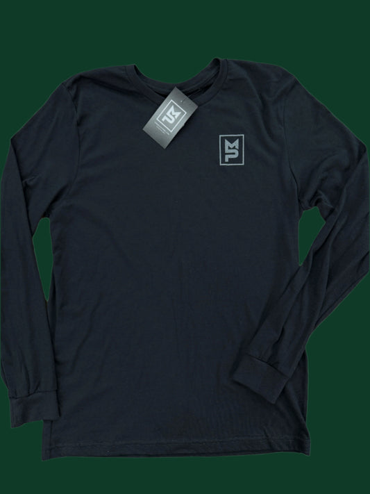 Black/Charcoal MP Youth L/S T-Shirt