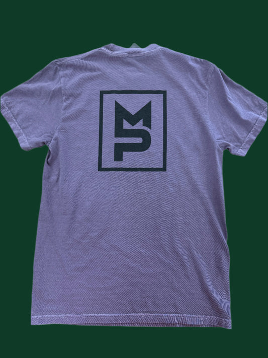 Violet/Black MP Logo S/S T-Shirt