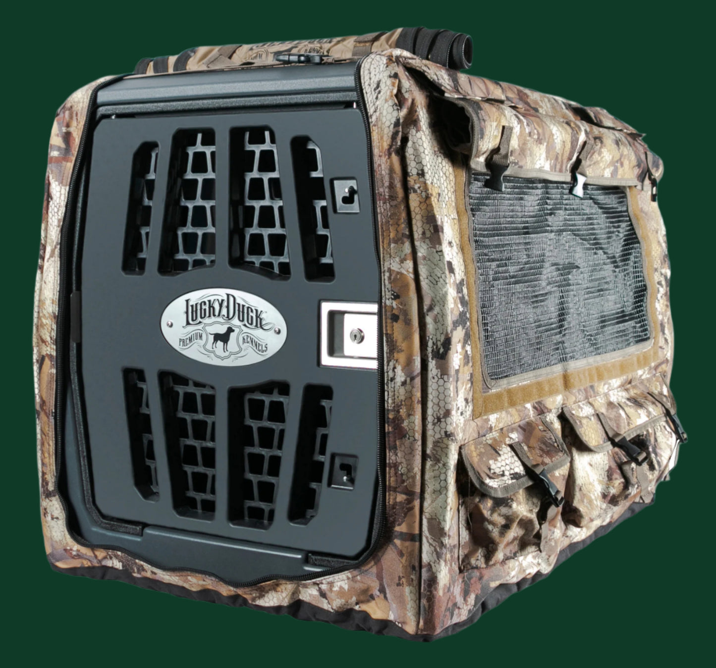 Lucky Duck Kennel Cover : Optifade Timber