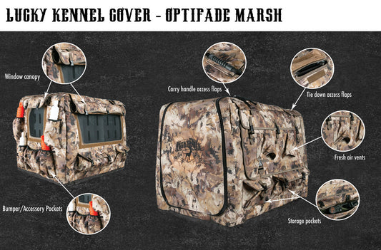Lucky Duck Kennel Cover : Optifade Timber
