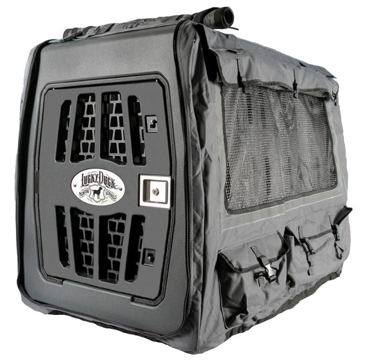 Lucky Duck Kennel Cover : Storm Grey