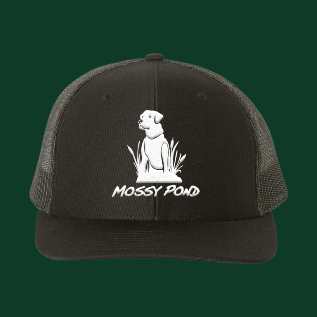 Mossy Pond Retrievers Black Hat Embroidered Logo