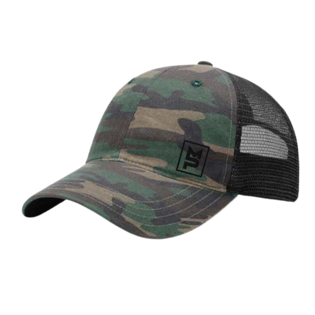 Military Camo MP Unstructured Hat