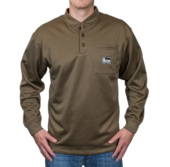TEC Fleece Henley : 3 Colors