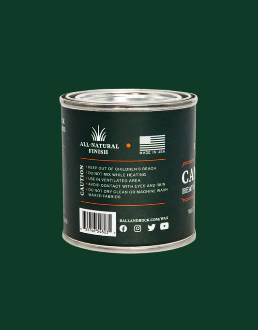Ball and Buck Canvas Wax