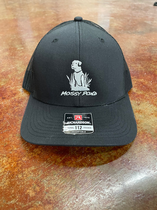 Mossy Pond Retrievers Black Hat Embroidered Logo