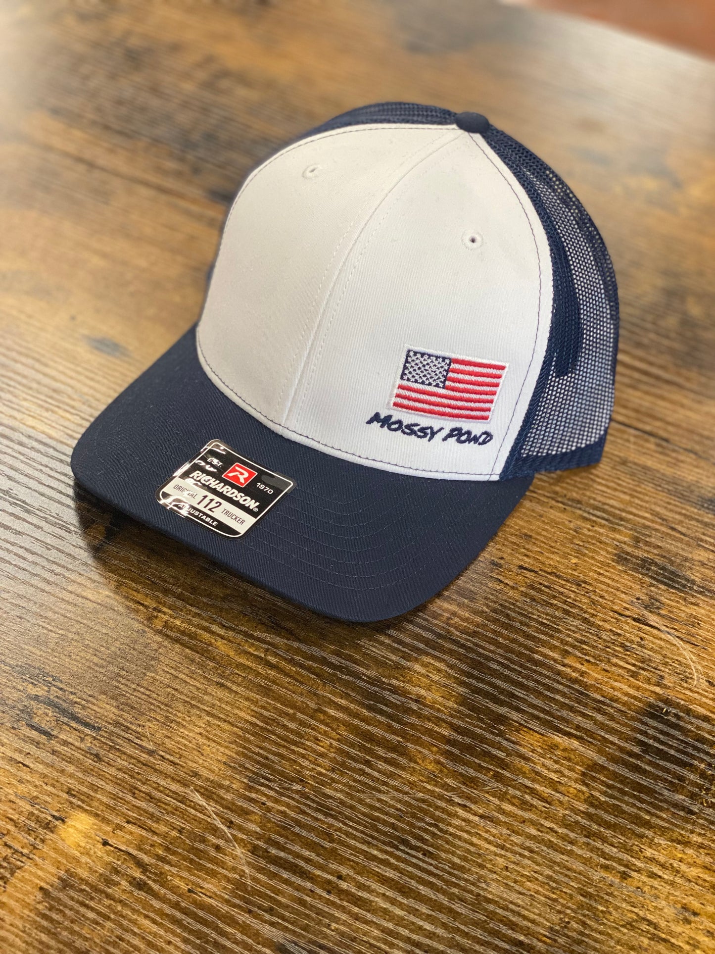 richardson american flag trucker hat