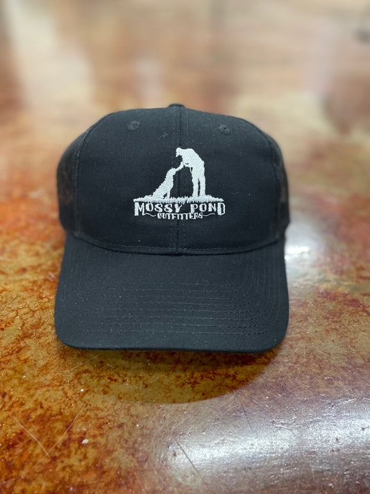 MPO Embroidered Snapback Trucker Hat - Black