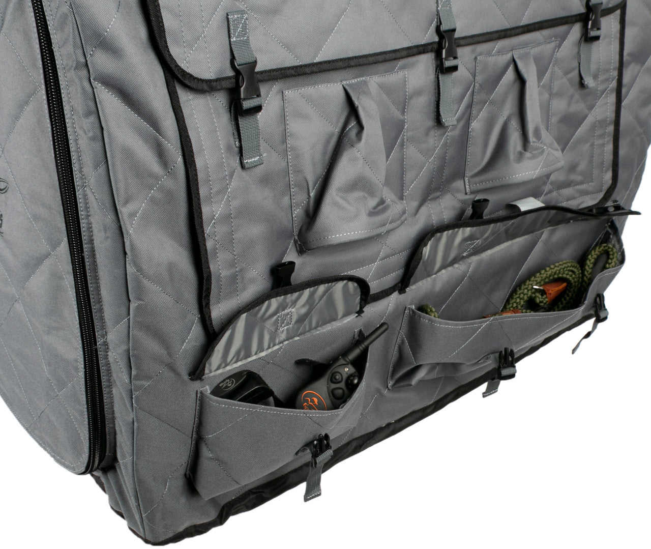 Lucky Duck Kennel Cover : Storm Grey