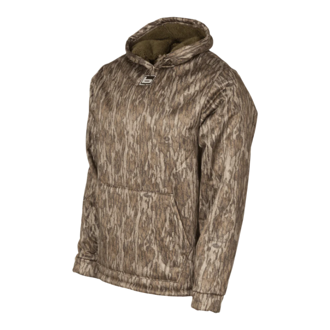 banded camo hoodie
