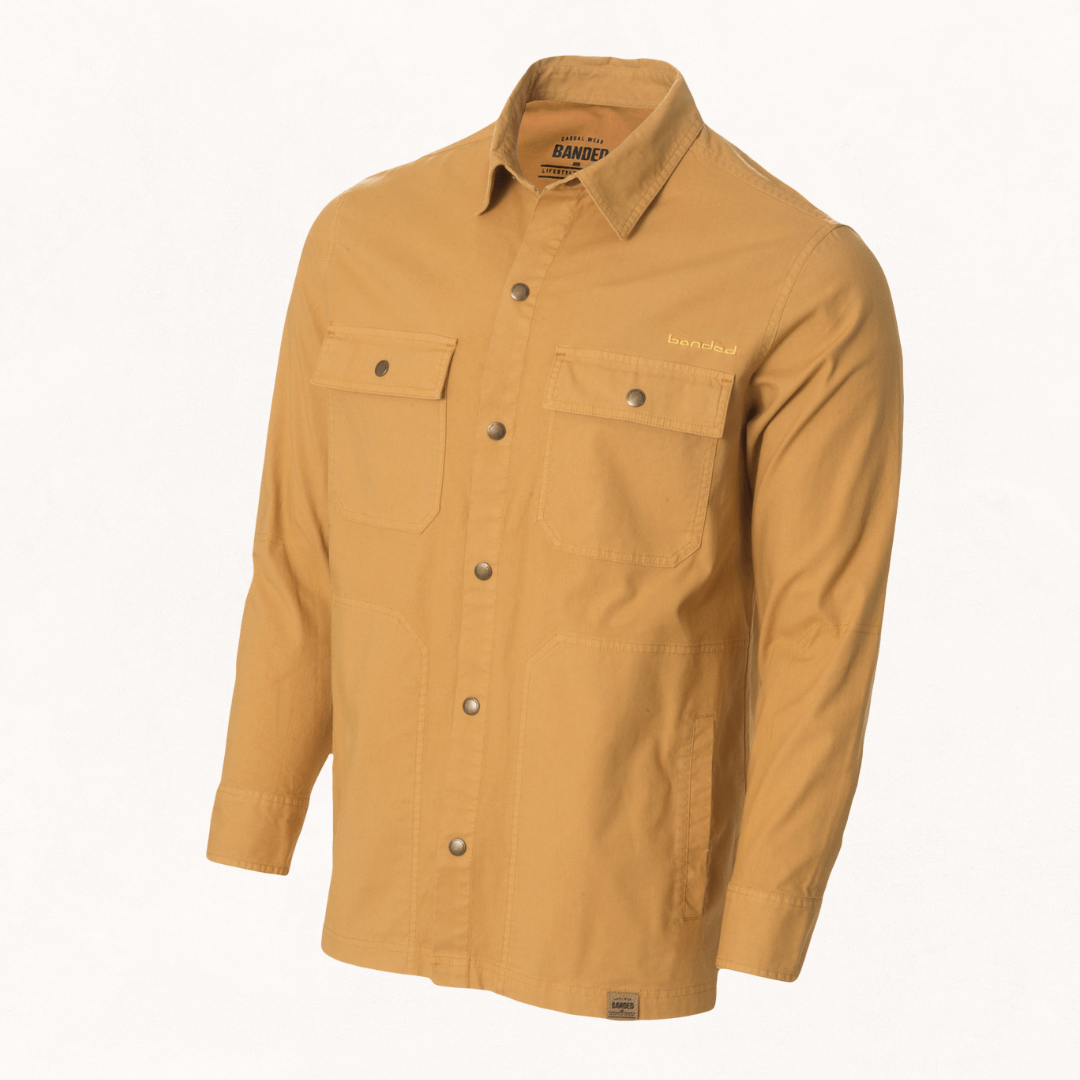 canvas shirt jacket