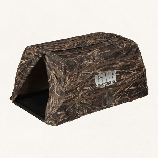 camo dog blind