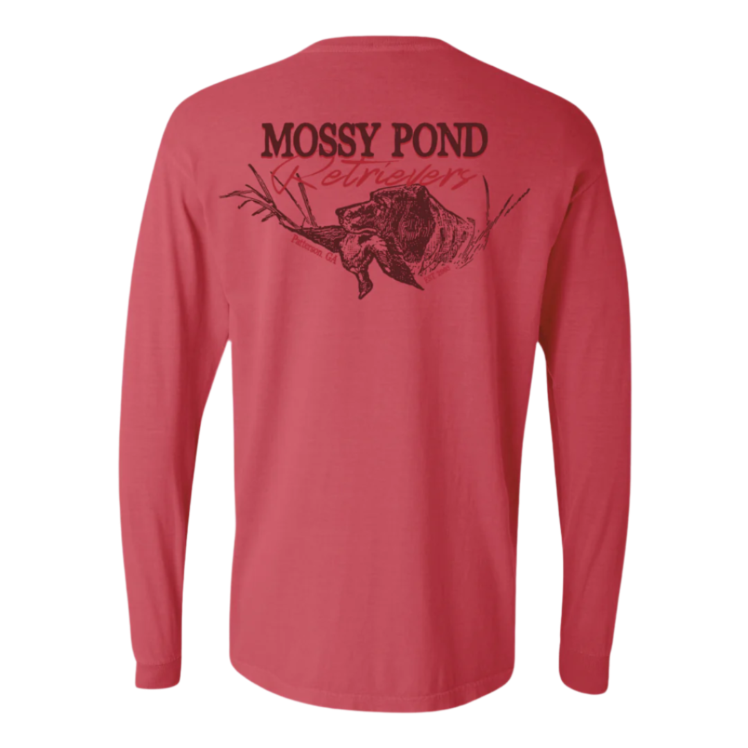 retriever hunting long sleeve t-shirt