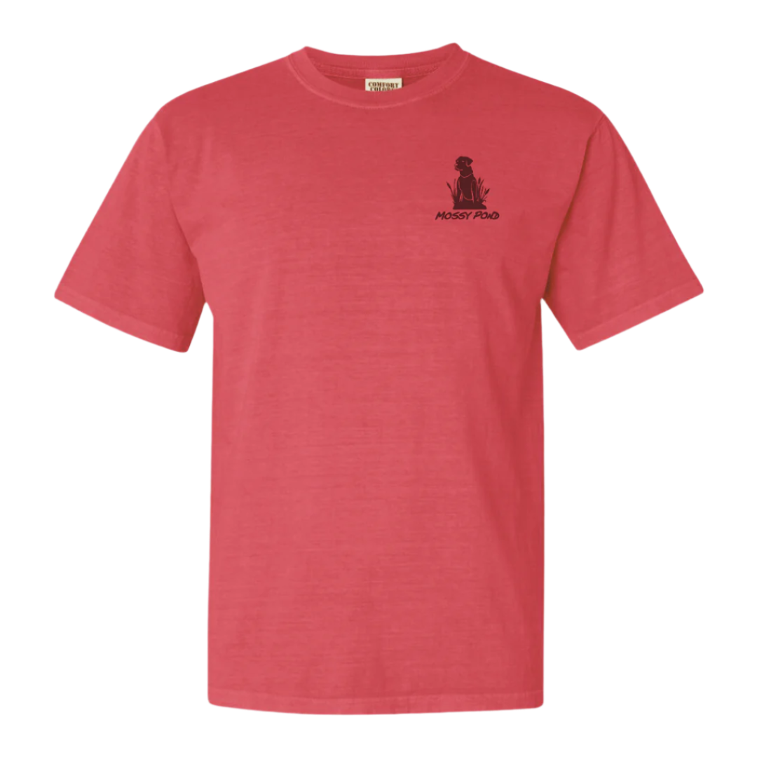 lab bird hunting t-shirt