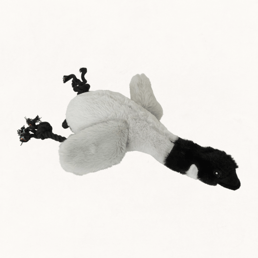 goose retriever dog toy