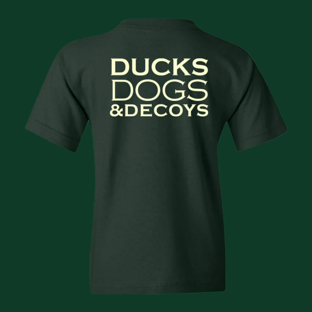 youth duck hunting t-shirt