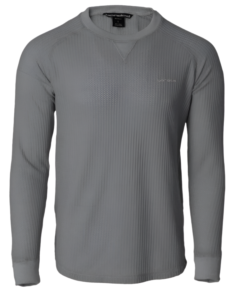 Grey Cliff Waffle Long Sleeve