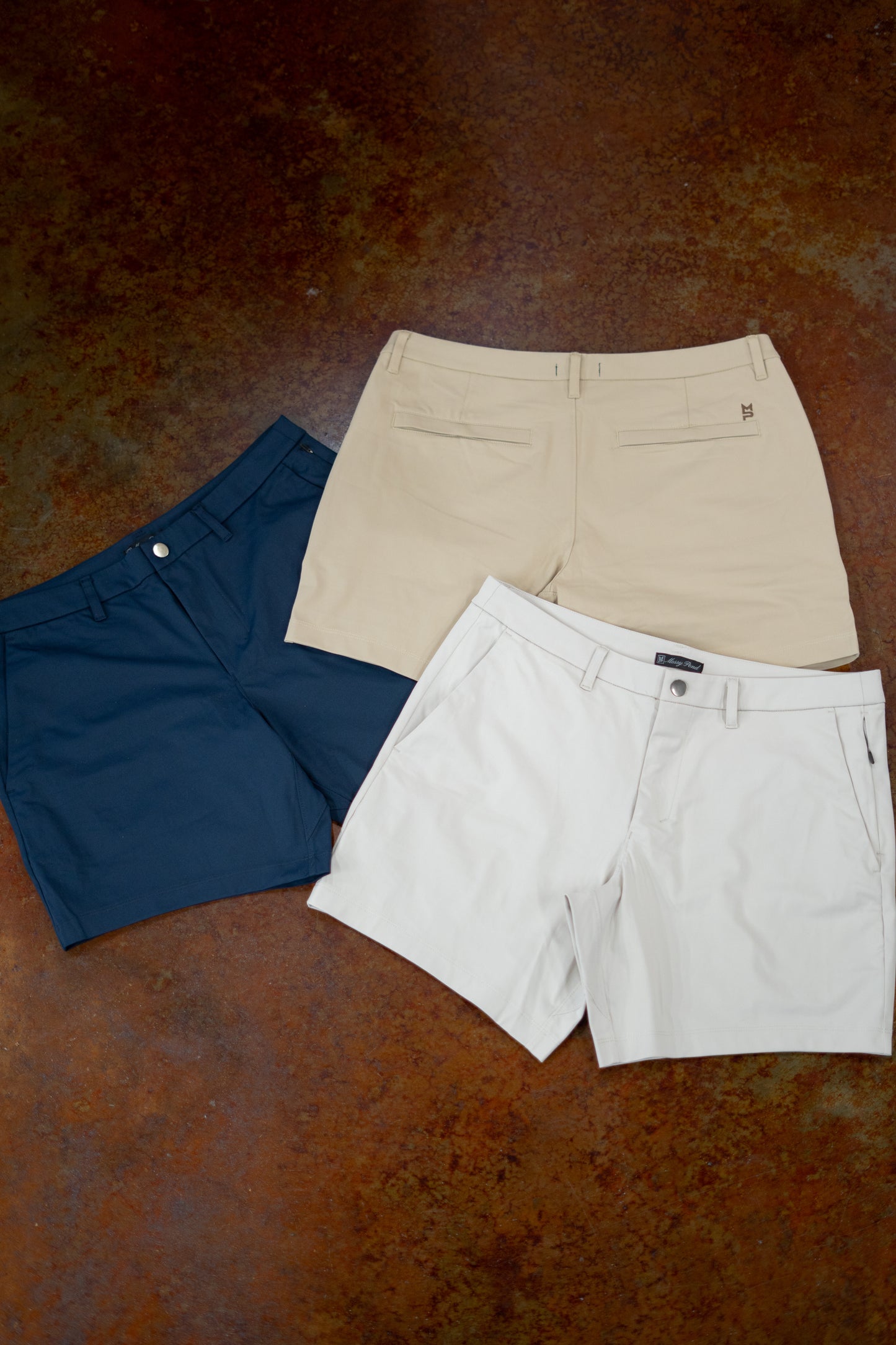Navy Chino Short