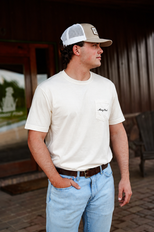 Ivory Camo MP Pocket Tee