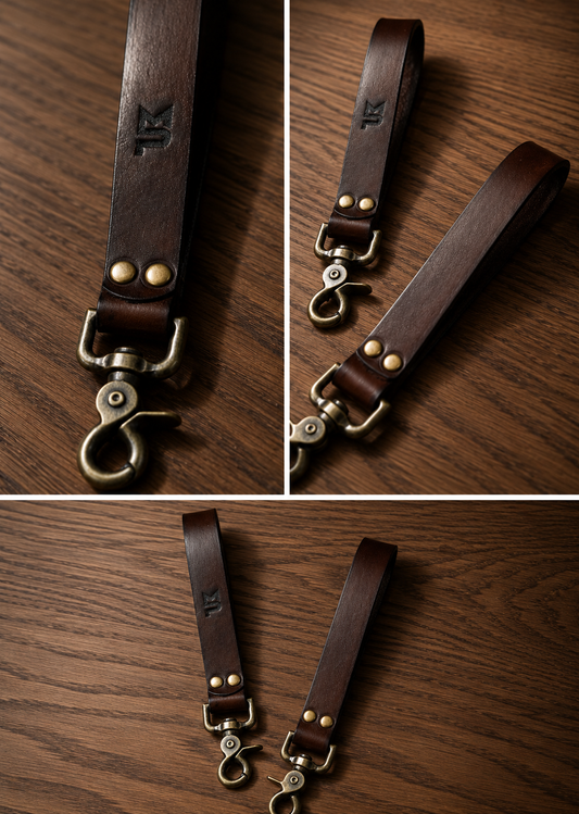 Leather MP Dog Tab