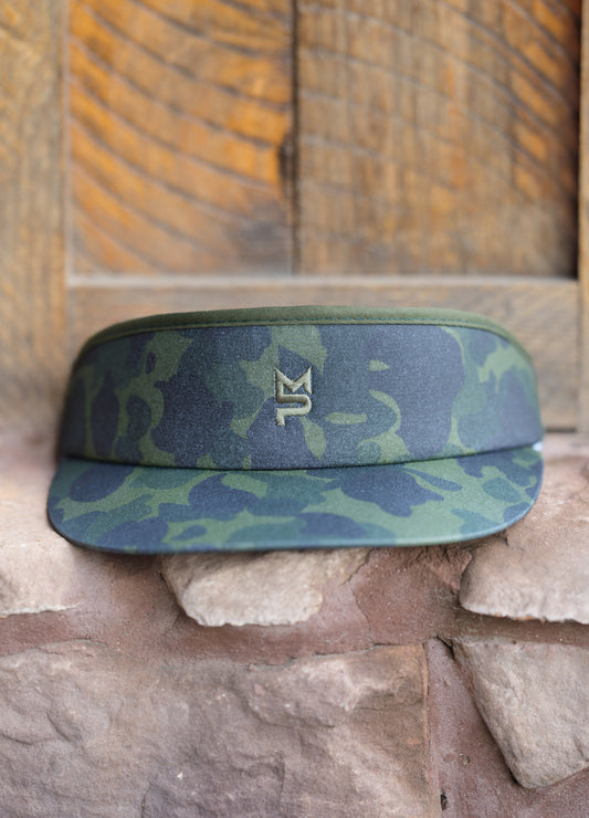 Green Camo Visor