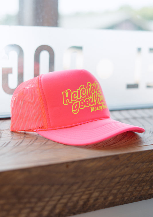 "Good Tide" Foam Trucker Hat