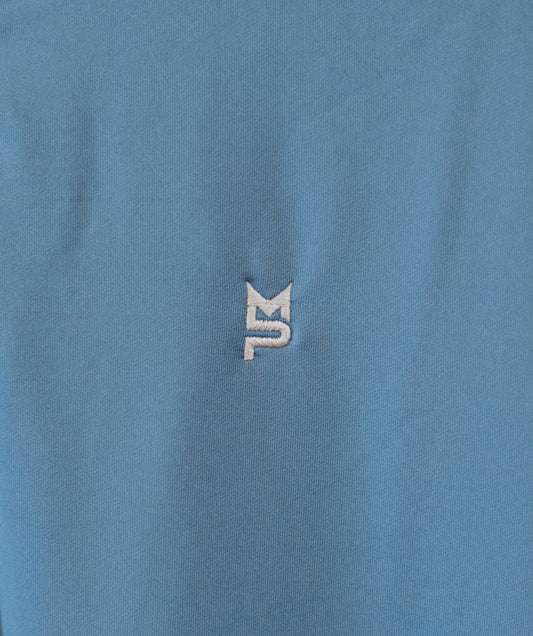 The Lodge Pullover: Blue