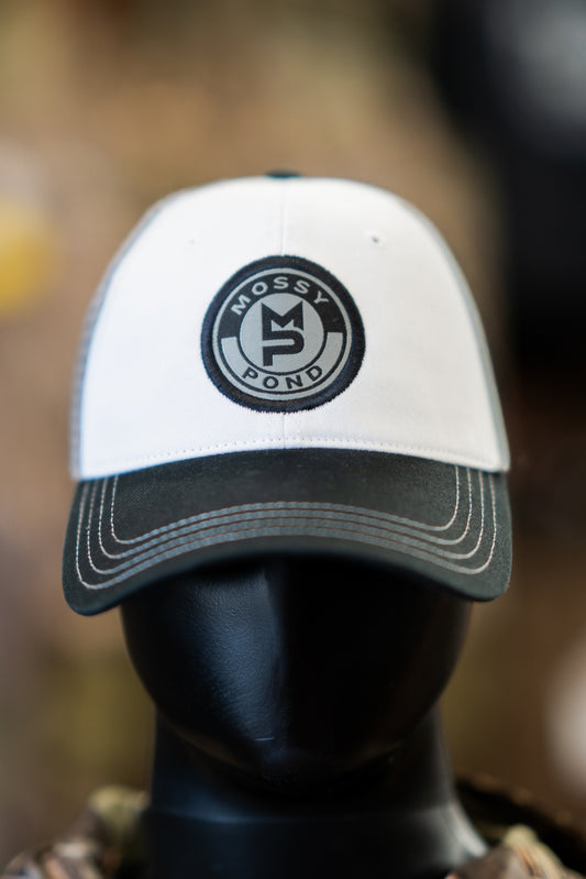 Tri Color Unstructured MP Patch Hat